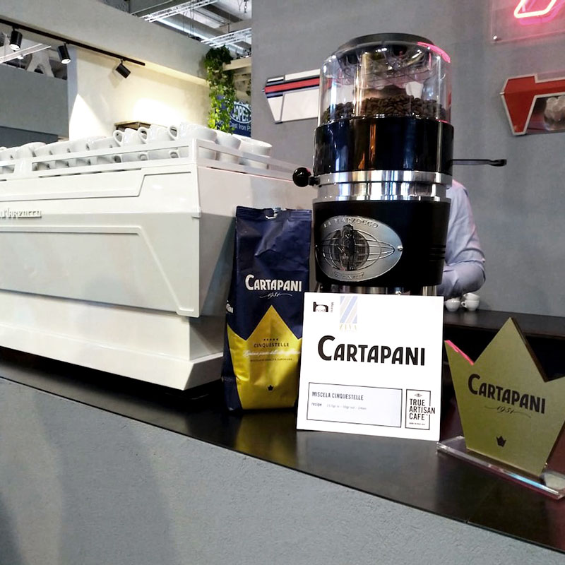 Host 2019博览会：Cartapani品牌连手咖啡机制造商Marzocco，共同为您提供卓越的咖啡体验