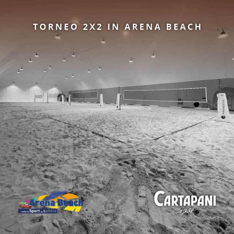 Caffè Cartapani accende la passione del Torneo 2x2 di Arena Beach!