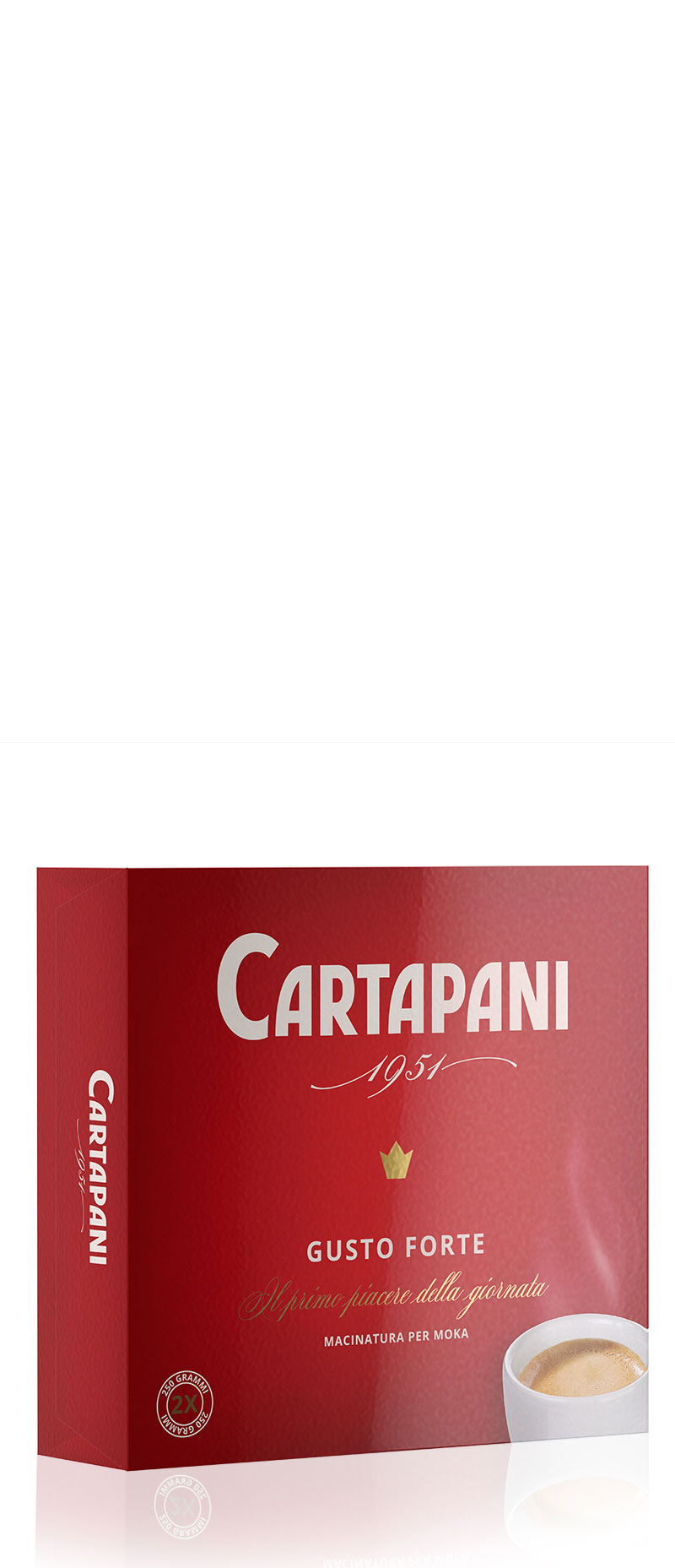GUSTO FORTE 2X250g macinato - Cartapani